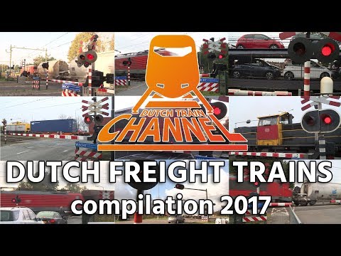 Dutch Train Channel - FREIGHT TRAIN COMPILATION 2017 (Long video)
