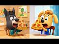 🔴LIVE | Cardboard Cafe Adventure for Kids | Fun Story | Sheriff Labrador | Kids Cartoon | BabyBus DEFAULT Thumbnail