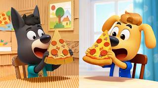 🔴LIVE | Cardboard Cafe Adventure for Kids | Fun Story | Sheriff Labrador | Kids Cartoon | BabyBus MQDEFAULT Thumbnail