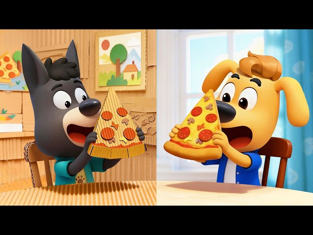 🔴LIVE | Cardboard Cafe Adventure for Kids | Fun Story | Sheriff Labrador | Kids Cartoon | BabyBus SDDEFAULT Thumbnail