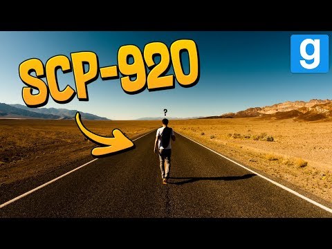 SCP RP // SCP-920 L'HOMME PERDU !! - Garry's Mod