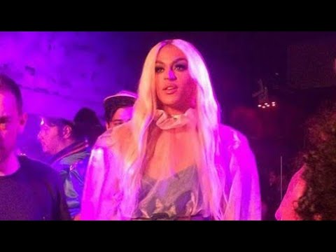Pabllo Vittar nas gravações do Clipe novo com Alice Caymmi