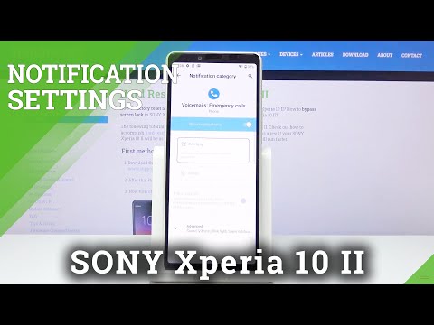 How to Activate Notification Dots in SONY Xperia 10 II – Change Notification Dots