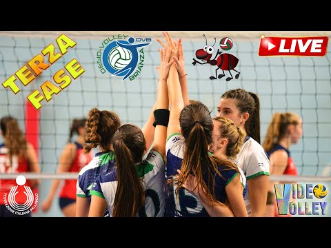 Pallavolo U18F - TERZA FASE - Zambonin DVB  vs  G.S. Cagliero - diretta streaming