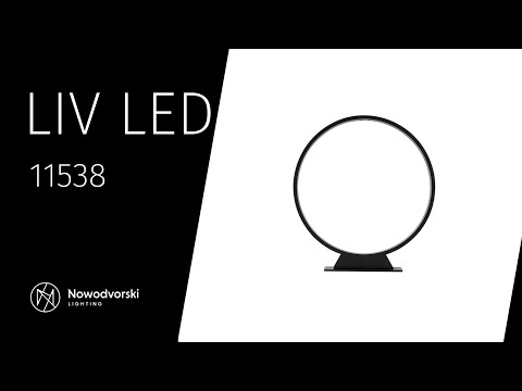 Світильник вуличний Nowodvorski 11538 Liv LED 1x6W 3000K 200Lm IP54 чорний