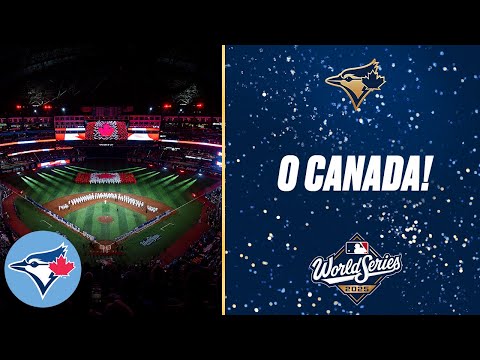 After 32 years, O Canada at the World Series!