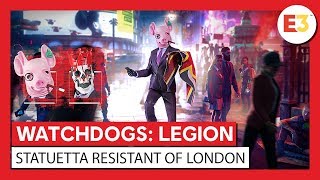 Watch Dogs Legion - La statuetta del trailer di annuncio "Resistant of London"