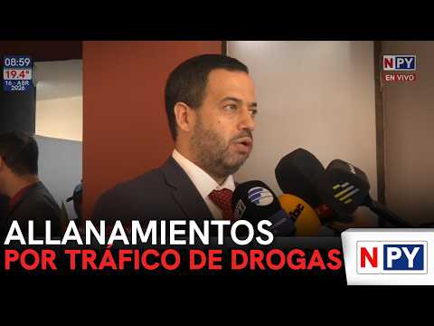 Allanamientos por tráfico de drogas