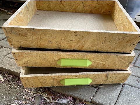 Schubladen Bau Teil 1