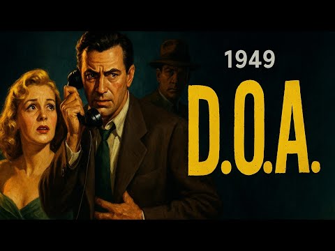 D.O.A. | 1949 | Full Movie | Crime | Mystery | Thriller | Detective | Film Noir | Public Domaain