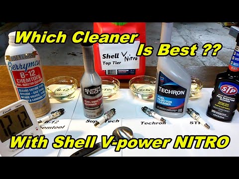 Best Fuel Injector Cleaner, B12 Chemtool, Supertech, Techron, STP, Shell Gasoline, Part 3