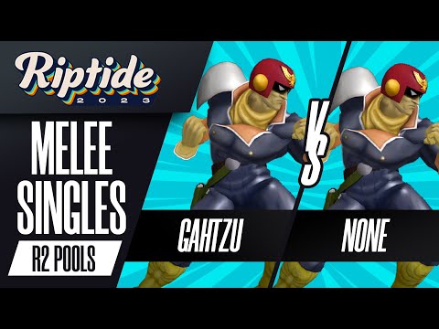 Gahtzu (Captain Falcon) vs n0ne (Captain Falcon) - Melee Singles Round 2 Pools - Riptide 2023
