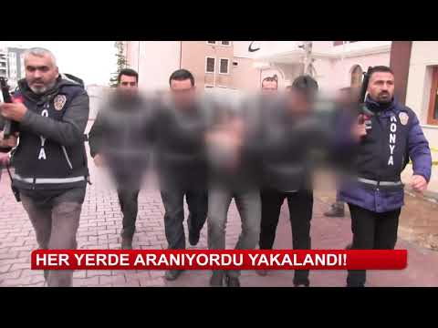 Her yerde aranıyordu yakalandı!