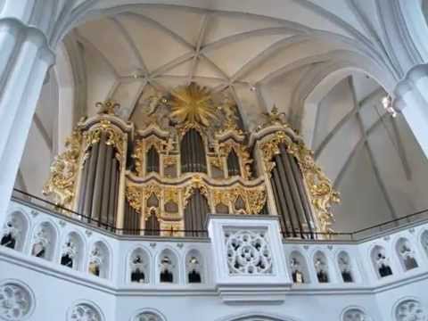 Organ Music in St. Mary's Church, Berlin, Germany