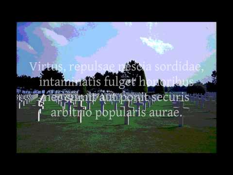 Horace: Ode 3.2 - Dulce et Decorum est