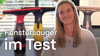 Endlich klare Fenster: Reporterin Sandy testet 5 beliebte Fenstersauger | Punkt 12