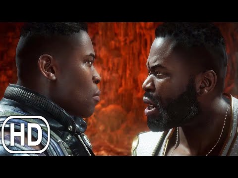 Mortal Kombat 11 Younger Jax Knocks Out Older Jax Scene