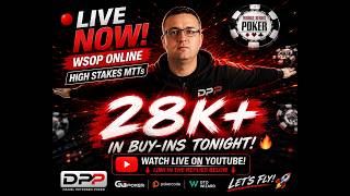 🔥 MTT action🔥🏧+$32.000 in buy-ins🏧⏳6 min. delay⏳