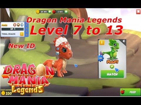 Beginner Guide level 7 to 13-Dragon Mania Legends | How to play dragon mania legends | DML | HD