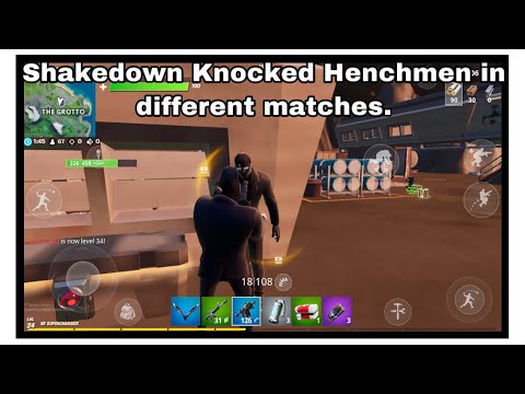 Shakedown Knocked Henchmen in different matches (3)