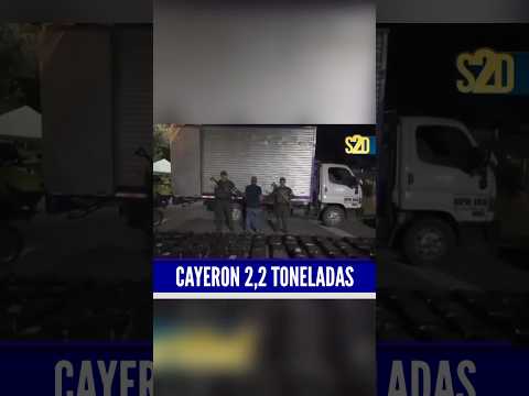 🟥En Tangua (Nariño), la Policía incautó 2,2 toneladas de marihuan4 con destino final Ecuador.