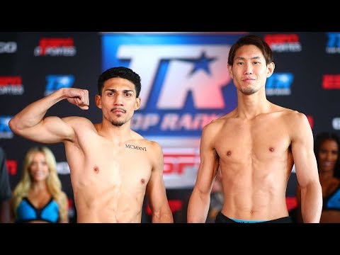Top Rank On ESPN+: Lopez vs. Nakatani Weigh-In Results