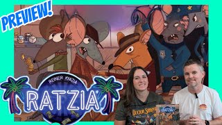 Ratzia - A Non-Gamer's Preview Of This Knizia Auction/Bidding Rat-Mafia Game!