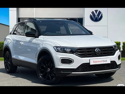 Approved Used Volkswagen T-roc Hatchback 1.5 TSI EVO Black Edition 5dr DSG - DG71AYC