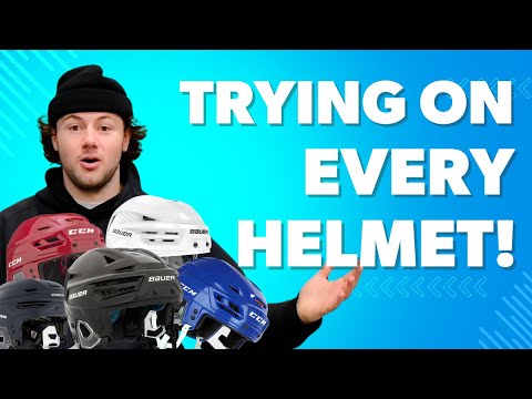 We tried on EVERY Hockey Helmet