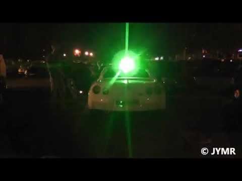 Nissan GT-R Dutch Supercar Challenge Official Pacecar showing safety lights ! 1080p HD