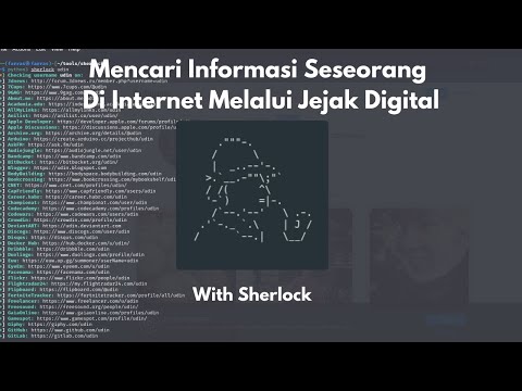 , title : 'Belajar Osint #1 : Investigasi Seseorang Lewat Jejak Digital with Sherlock'