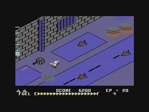 Zaxxon (C64 Longplay)