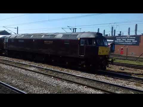 57316+47772 5Z10 13.03 Doncaster WY-Carnforth ST depart Doncaster WY 06/5/2018