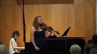 Ruby Pine, soprano: Senior Recital, voice and violin: May 11, 2019