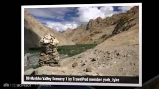 preview picture of video 'Markha Valley Trek York_tyke's photos around Ladakh, India (markha valley trek photos)'