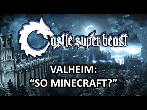 WoolieVersus - Castle Super Beast Clips: Valheim - "So Minecraft?"