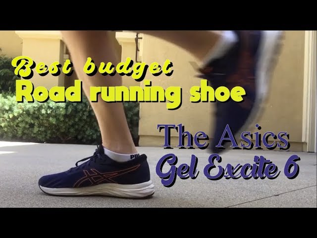 gel excite 6 ladies running shoes