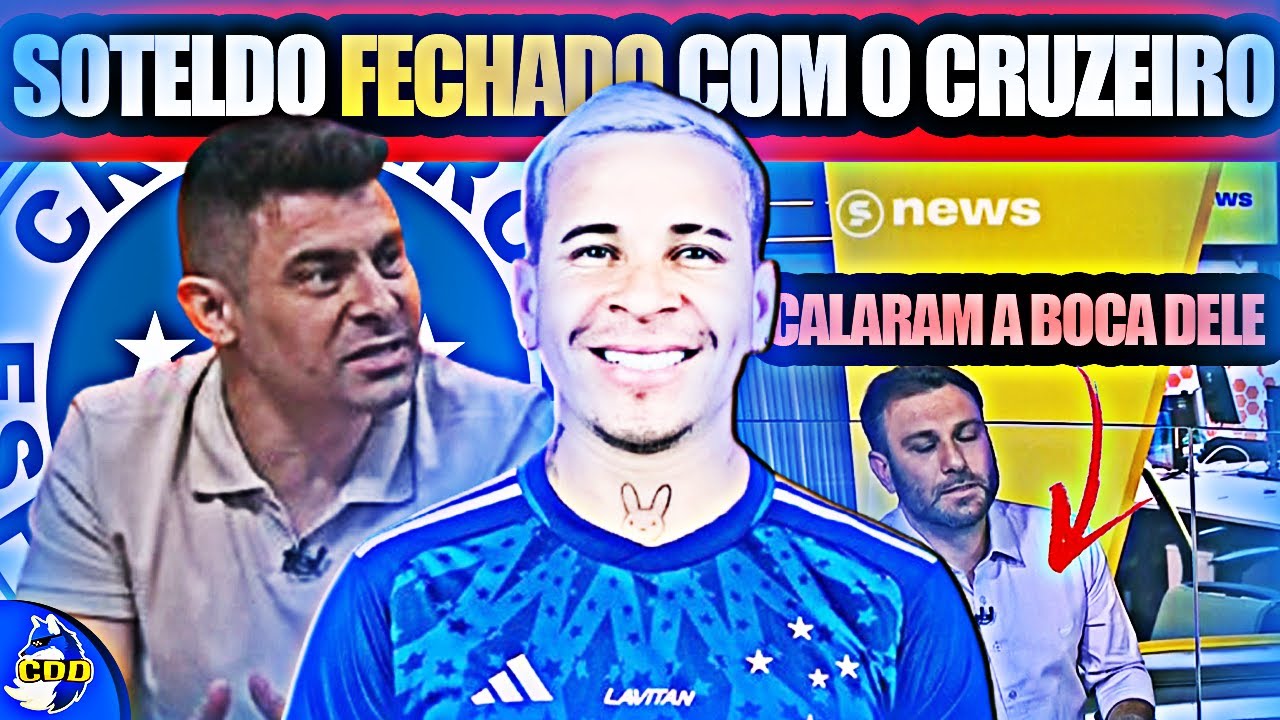 🦊✅ SOTELDO CONFIRMADO NO CRUZEIRO, AFIRMA JORNALISTA