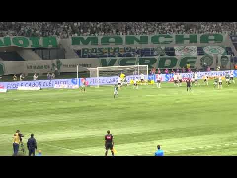Gol do Murilo - Palmeiras x Corinthians visto da torcida 4K - Campeonato Brasileiro 23