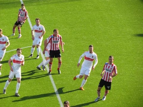 Sparta Rotterdam - Go Ahead Eagles 28feb16 highlights incl 3 goals