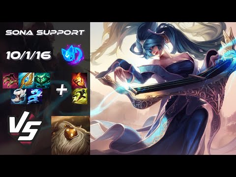 SUPPORT Sona vs Bard - NA Challenger Patch 25.S1.6