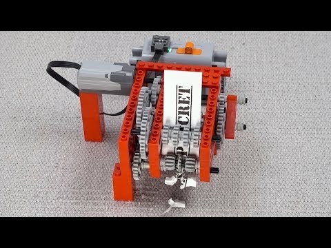 Shredding Paper with Lego Gears - Kids (6+), Kingdom Kids Zone - Brick Experiment Channel