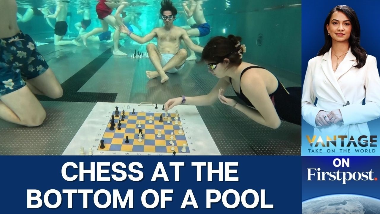 Chess Players Battle Underwater For World Championship Glory | Vantage on Firstpost | 4K