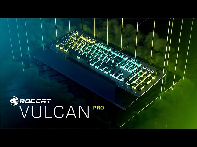Vidéo teaser pour ROCCAT Vulcan Pro | Optical RGB Gaming Keyboard | 4K Trailer