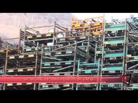 SPARONE - Presidio davanti all' I.M.S.