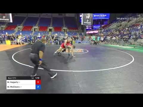 195 Lbs Semifinal - McCrae Hagarty, Iowa Vs William McCleary, Utah 6496