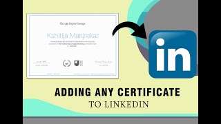 How to add / upload ANY certificate to LINKEDIN (2020)