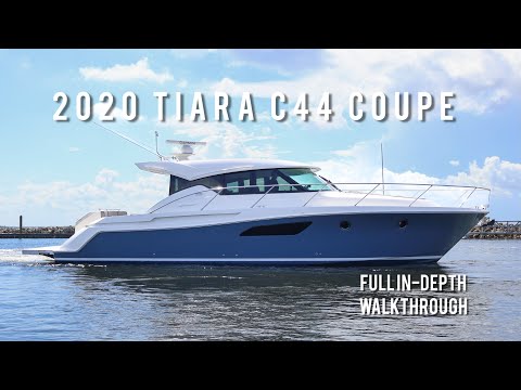 SOLD | 2020 Tiara 44 Coupe | Luxury Yacht Tour