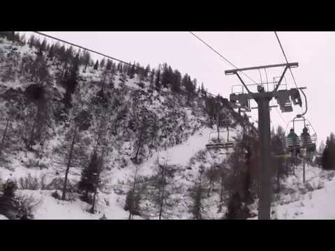 Risalita integrale seggiovia Gradio "Mastellina" - Folgarida (TN) / Chairlift / Sessellift / 缆车