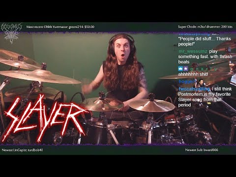 Slayer - "Criminally Insane" - Drums